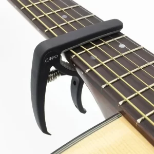 Plastic Guitar Capo with Bridge Pin Puller